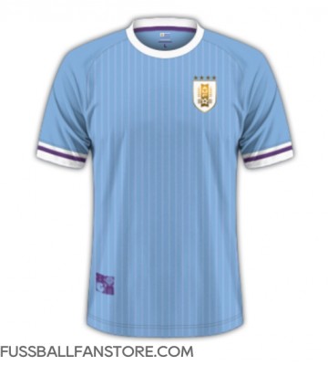 Uruguay Replik Heimtrikot Copa America 2024 Kurzarm